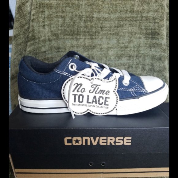 Converse Slip-on blue size 3 - Picture 2 of 8